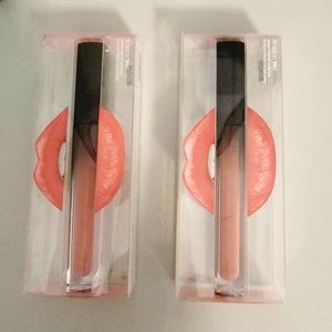 Two Huda Beauty Demi Matte lipsticks